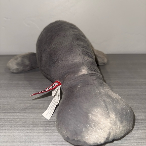 Plush Soft MANATEE Gray Softy 13" Stuffed Animal Douglas Cuddle Toys Sea Mammal - Picture 4 of 7